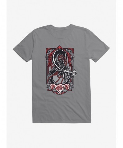 Clearance Dungeons & Dragons Dragon Art Ampersand T-Shirt $7.41 T-Shirts