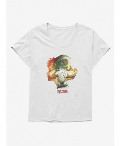 Value for Money Dungeons & Dragons: Honor Among Thieves Owlbear Silhouette Girls T-Shirt Plus Size $9.27 T-Shirts