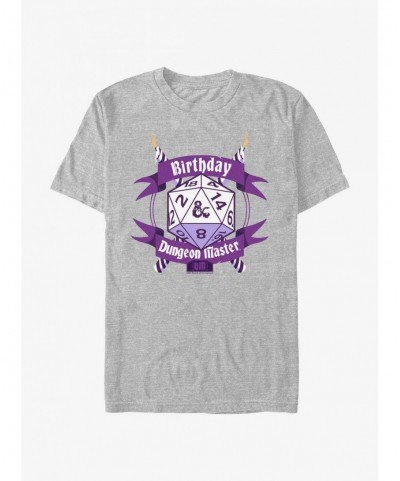 Festival Price Dungeons & Dragons Birthday Dungeon Master T-Shirt $11.95 T-Shirts