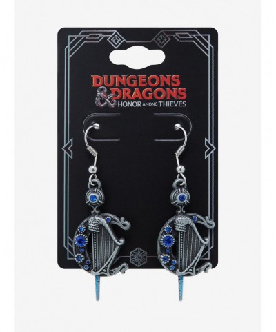 Fashion Dungeons & Dragons: Honor Among Thieves Harpers Guild Drop Earrings $6.06 Earrings