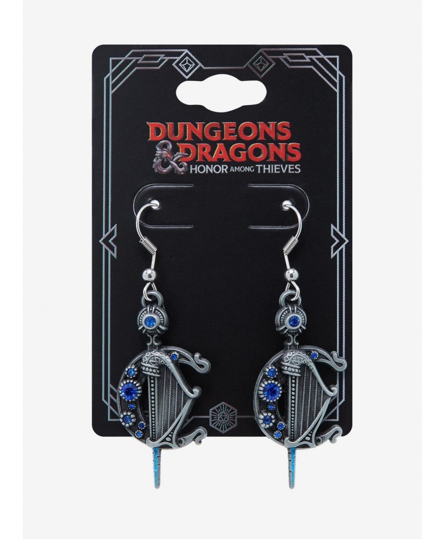 Fashion Dungeons & Dragons: Honor Among Thieves Harpers Guild Drop Earrings $6.06 Earrings