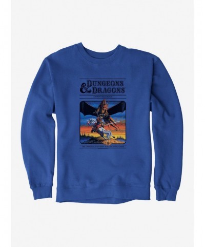 Fashion Dungeons & Dragons Vintage Expert Rulebook Sweatshirt $15.50 Sweatshirts