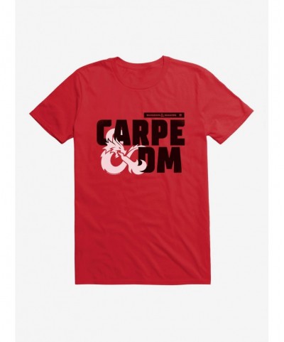 Hot Sale Dungeons & Dragons Carpe DM T-Shirt $9.80 T-Shirts