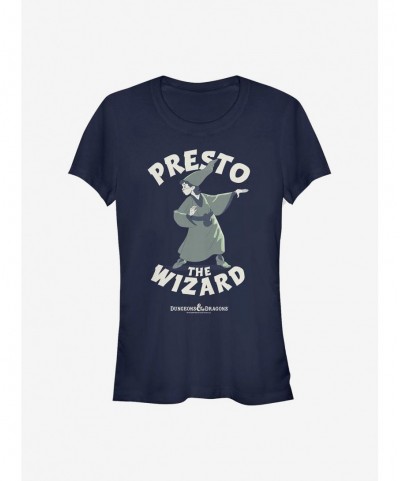 Flash Deal Dungeons & Dragons Presto Wizard Girls T-Shirt $9.21 T-Shirts