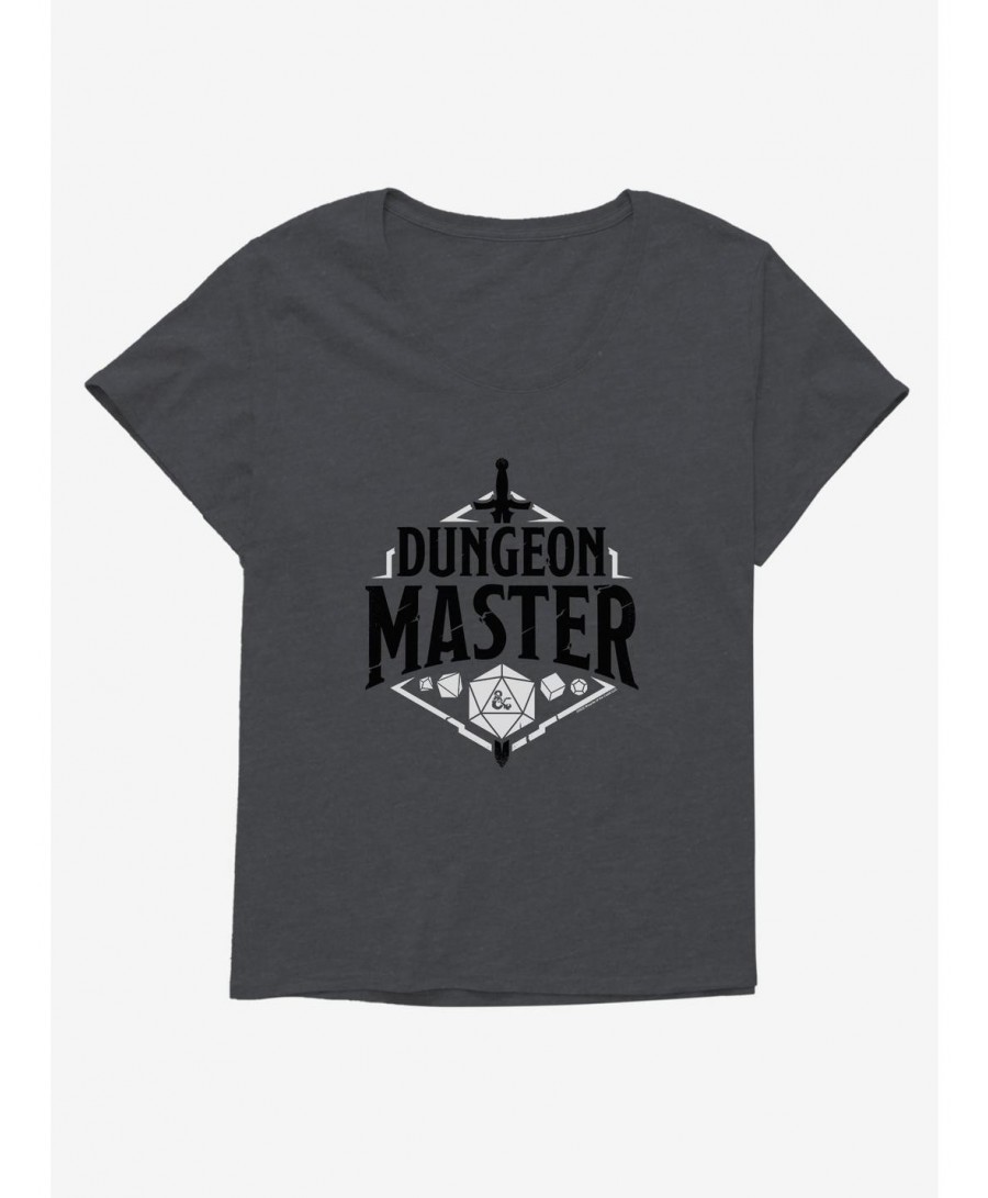 Discount Sale Dungeons & Dragons Dungeon Master Girls T-Shirt Plus Size $11.06 T-Shirts