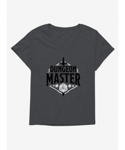 Discount Sale Dungeons & Dragons Dungeon Master Girls T-Shirt Plus Size $11.06 T-Shirts