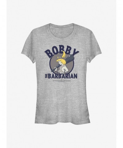 Hot Selling Dungeons & Dragons Bobby Barbarian Girls T-Shirt $11.95 T-Shirts