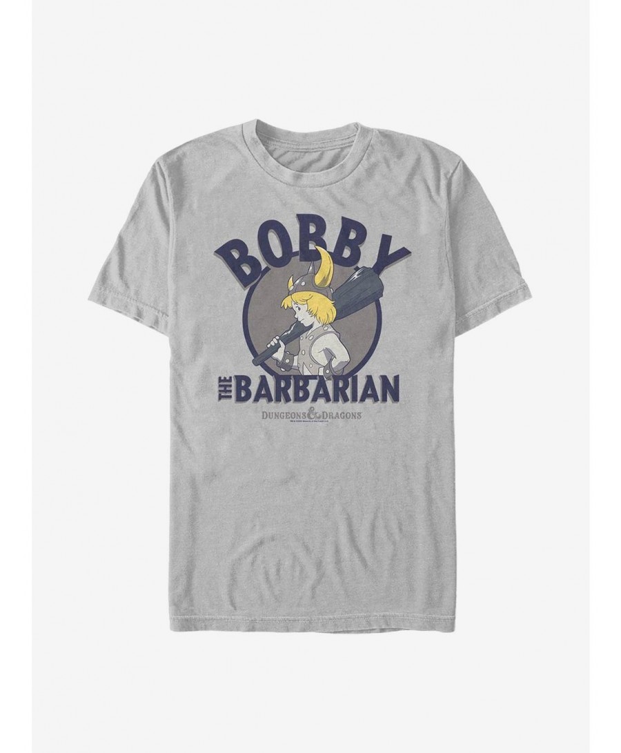 New Arrival Dungeons & Dragons Bobby Barbarian T-Shirt $11.47 T-Shirts