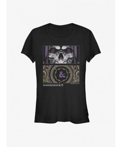 Big Sale Dungeons And Dragons Lich Panel Girls T-Shirt $7.97 T-Shirts