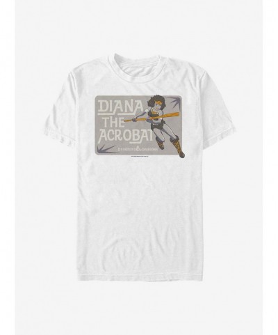 Limited-time Offer Dungeons & Dragons Diana The Acrobat T-Shirt $11.71 T-Shirts