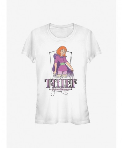 Huge Discount Dungeons & Dragons Thief Purple Girls T-Shirt $9.21 T-Shirts