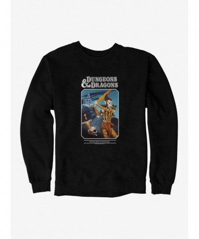 Cheap Sale Dungeons & Dragons Vintage Attack or Flee Sweatshirt $14.02 Sweatshirts