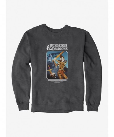 Cheap Sale Dungeons & Dragons Vintage Attack or Flee Sweatshirt $14.02 Sweatshirts