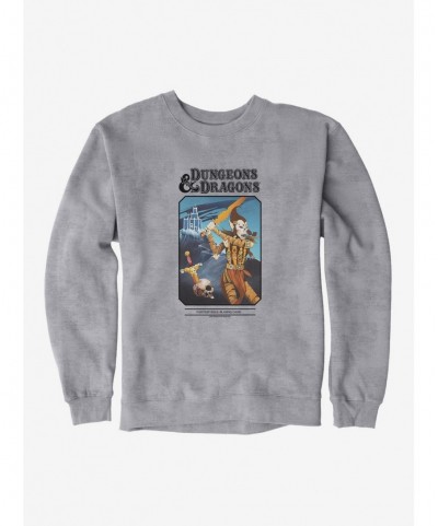 Cheap Sale Dungeons & Dragons Vintage Attack or Flee Sweatshirt $14.02 Sweatshirts