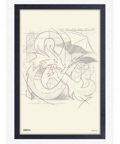 Pre-sale Discount Dungeons & Dragons Amped Up Framed Wood Wall Art $8.47 Others