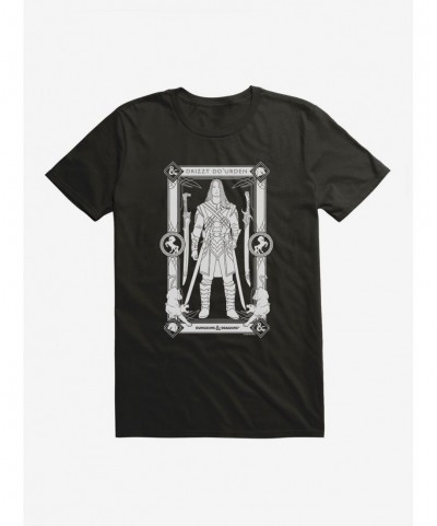 Hot Selling Dungeons & Dragons Drizzt Do'Urden T-Shirt $10.99 T-Shirts