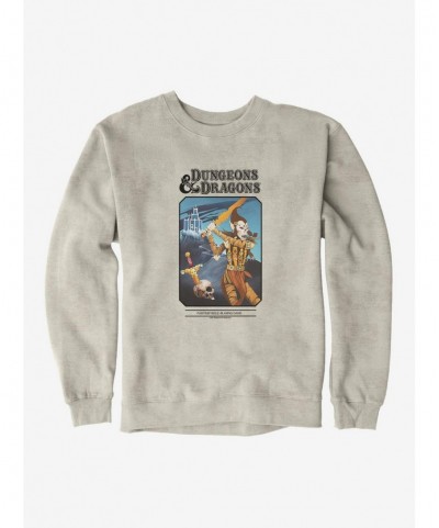 Cheap Sale Dungeons & Dragons Vintage Attack or Flee Sweatshirt $14.02 Sweatshirts