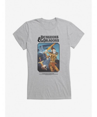 Sale Item Dungeons & Dragons Vintage Attack or Flee Girls T-Shirt $11.21 T-Shirts