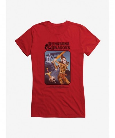 Sale Item Dungeons & Dragons Vintage Attack or Flee Girls T-Shirt $11.21 T-Shirts