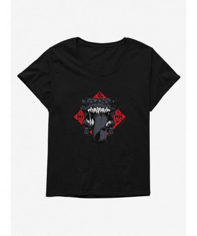 Trendy Dungeons & Dragons Mimic Girls T-Shirt Plus Size $13.75 T-Shirts