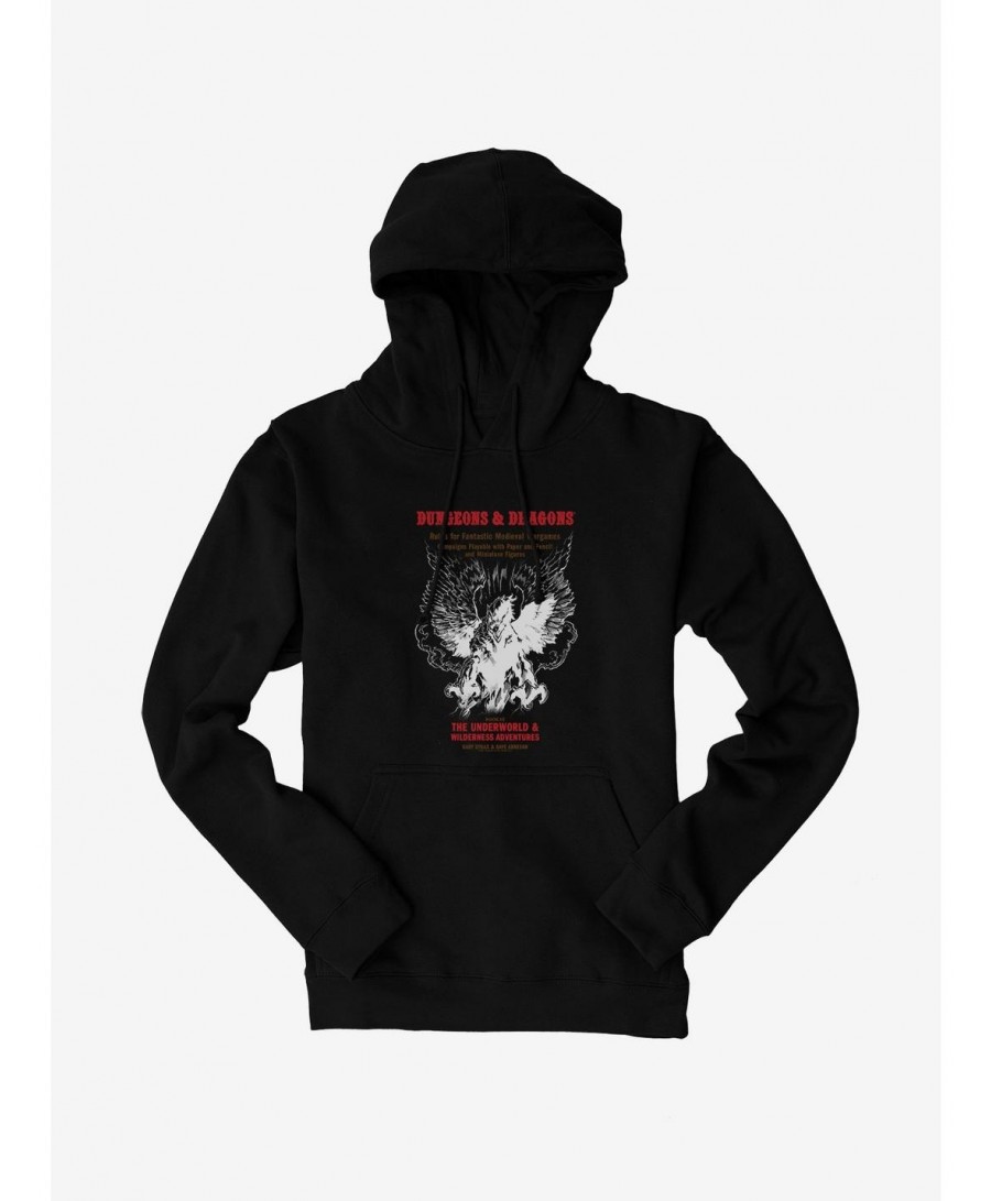 Cheap Sale Dungeons & Dragons White Box Gryffin Talons Hoodie $14.82 Hoodies