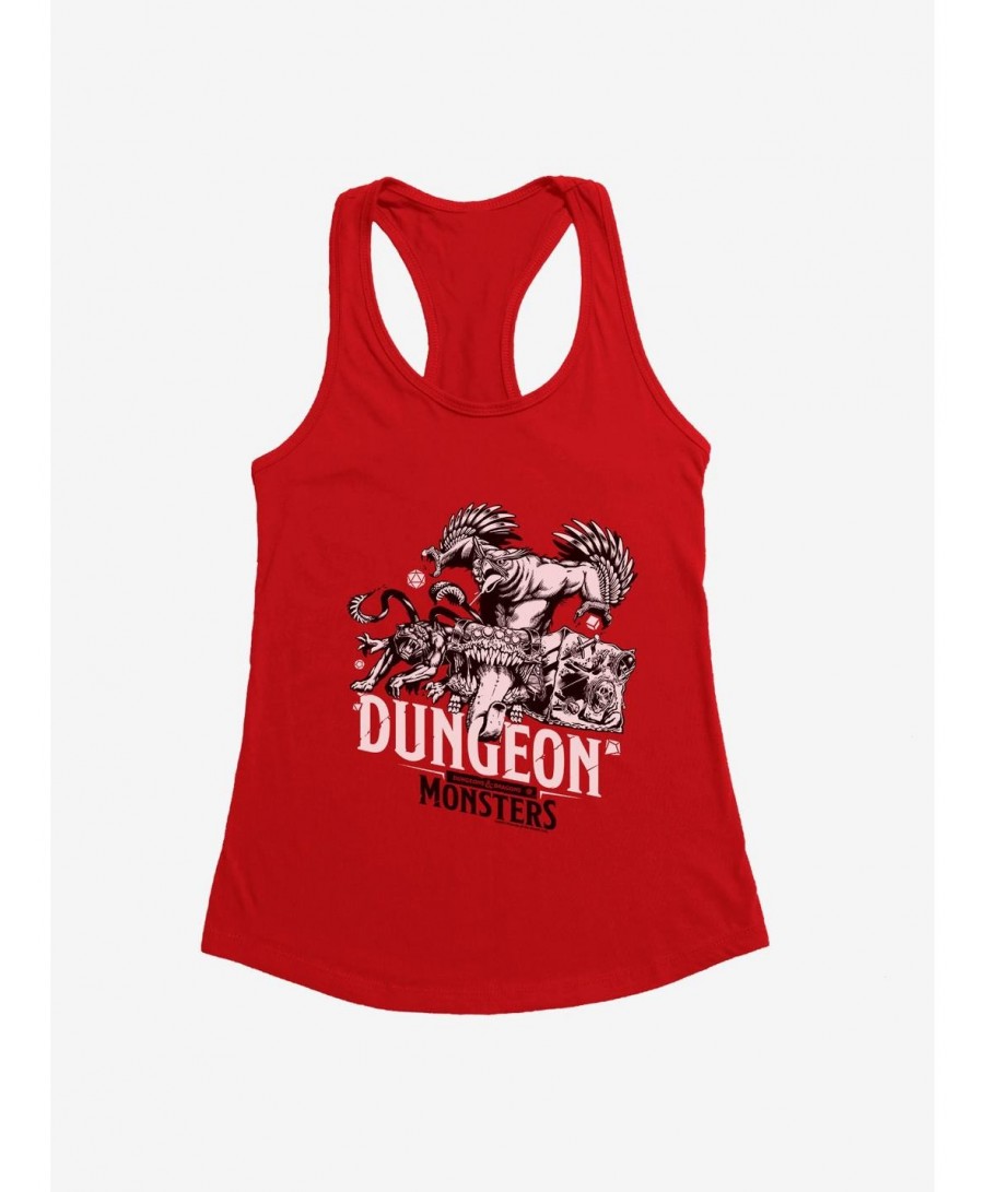 Pre-sale Dungeons & Dragons Monsters Group Girls Tank $10.96 Tanks