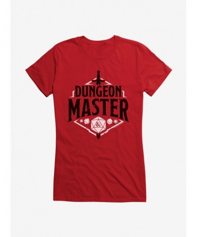 Festival Price Dungeons & Dragons Dungeon Master Girls T-Shirt $7.72 T-Shirts