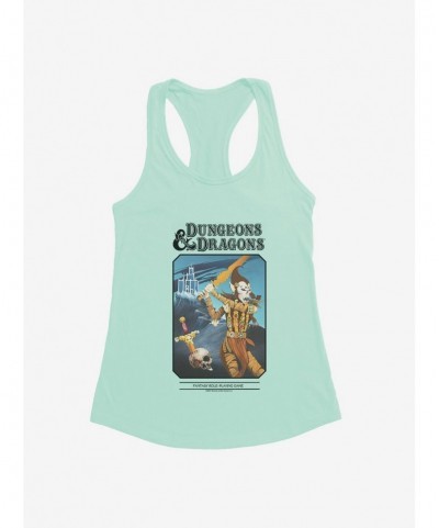 Festival Price Dungeons & Dragons Vintage Attack or Flee Girls Tank $11.21 Tanks