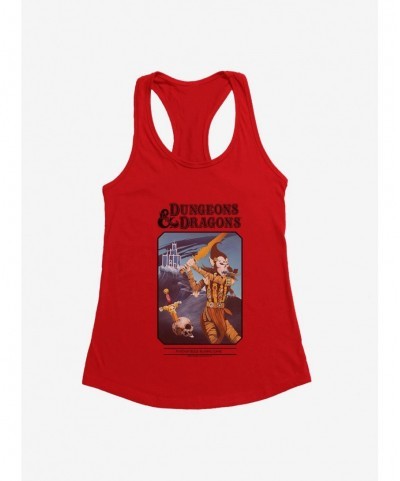 Festival Price Dungeons & Dragons Vintage Attack or Flee Girls Tank $11.21 Tanks