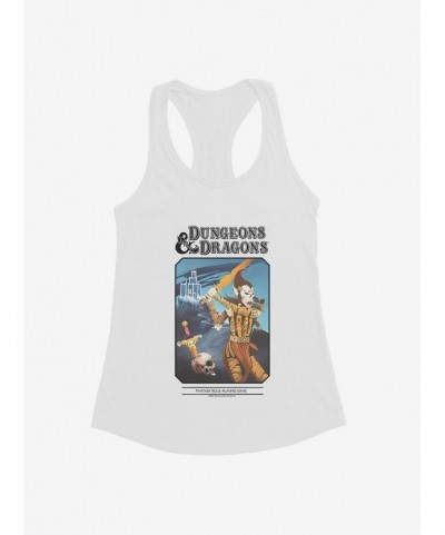 Festival Price Dungeons & Dragons Vintage Attack or Flee Girls Tank $11.21 Tanks