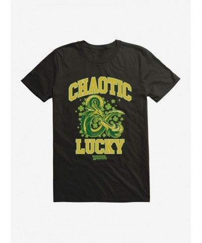 Pre-sale Dungeons & Dragons Chaotic And Lucky T-Shirt $11.47 T-Shirts