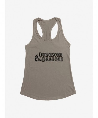 Exclusive Dungeons & Dragons Logo Dark Girls Tank $7.72 Tanks