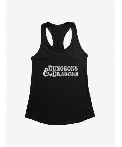 Exclusive Dungeons & Dragons Logo Dark Girls Tank $7.72 Tanks