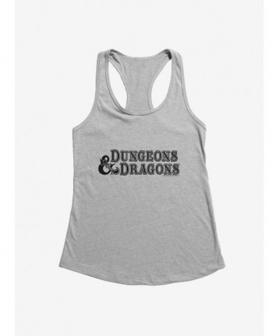 Exclusive Dungeons & Dragons Logo Dark Girls Tank $7.72 Tanks