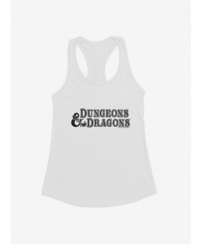 Exclusive Dungeons & Dragons Logo Dark Girls Tank $7.72 Tanks