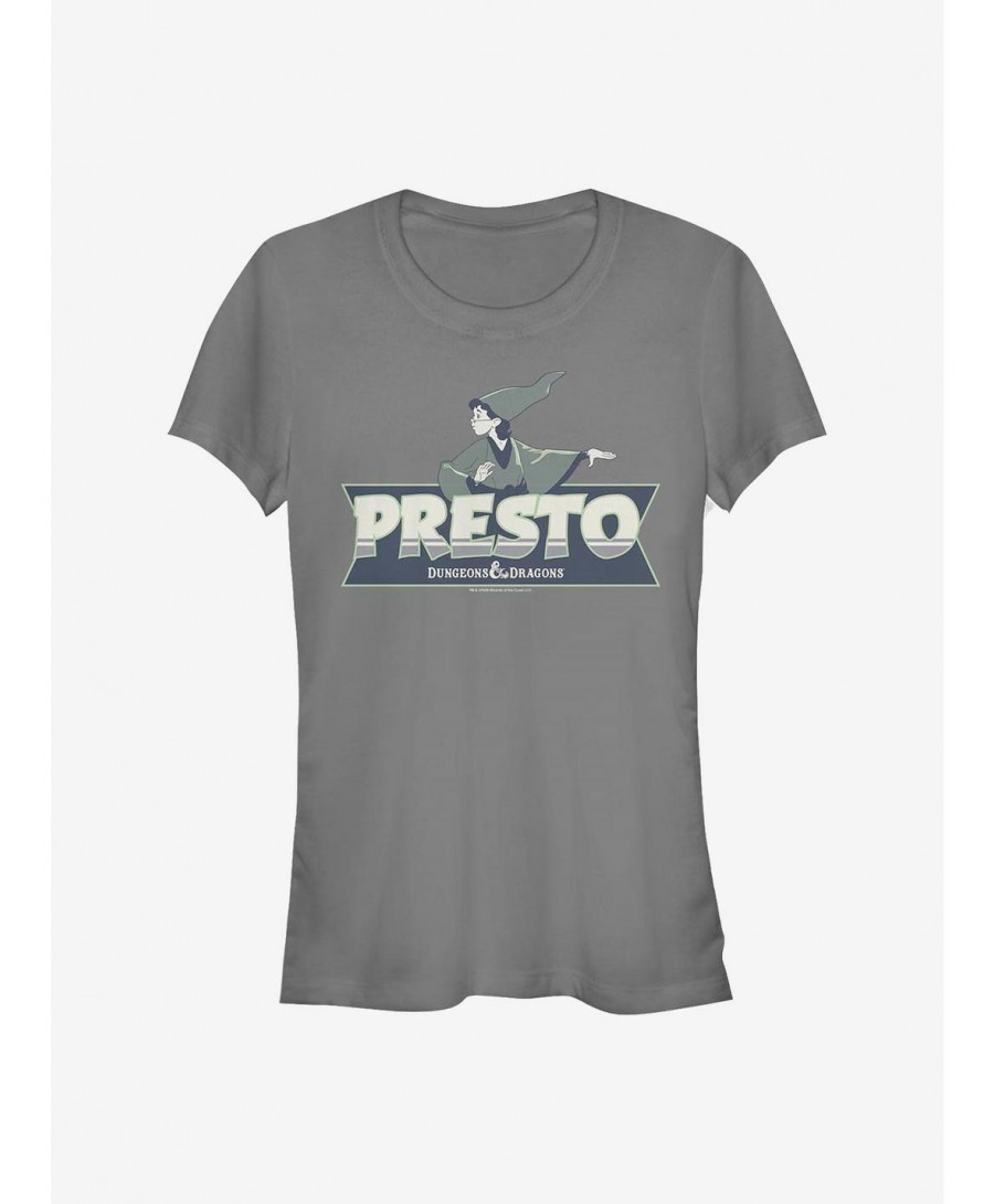 Flash Deal Dungeons & Dragons Presto Girls T-Shirt $8.96 T-Shirts