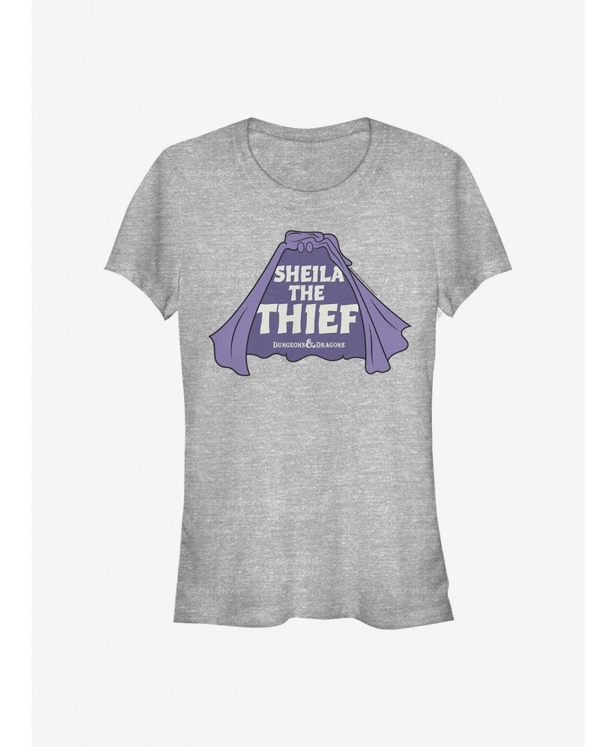 Exclusive Price Dungeons & Dragons Sheila The Thief Girls T-Shirt $12.45 T-Shirts