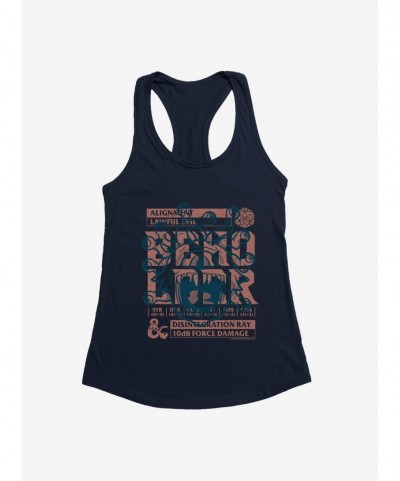 Seasonal Sale Dungeons & Dragons Disentegration Ray Retro Competition Cards Girls Tank $11.21 Tanks