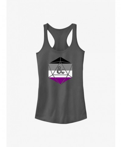 Value for Money Dungeons & Dragons Asexual Pride Dice Pride Tank $9.96 Tanks